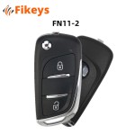 Fikeys 2 Buttons Universal wireless remote FN11-2