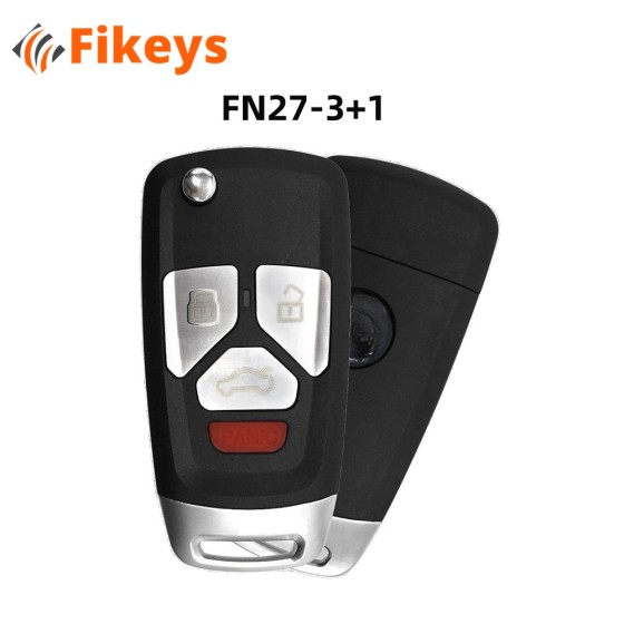 Fikeys 3+1 Buttons Universal wireless remote FN27-3+1