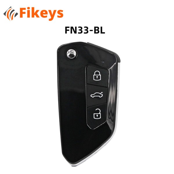Fikeys 3 Buttons Universal wireless remote FN33-BL