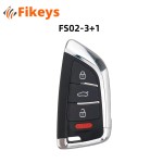 Fikeys 3+1 Buttons Universal Smart remote FS02-3+1