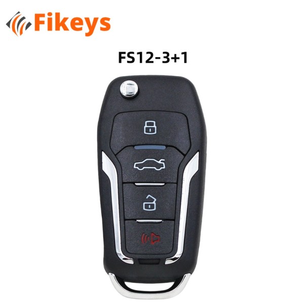 Fikeys 3+1 Buttons Universal Smart remote FS12-3+1
