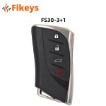 Fikeys 3+1 Buttons Universal Smart remote FS30-3+1