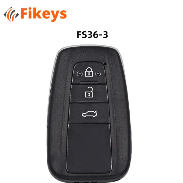 Fikeys 3 Buttons Universal Smart remote FS36-3